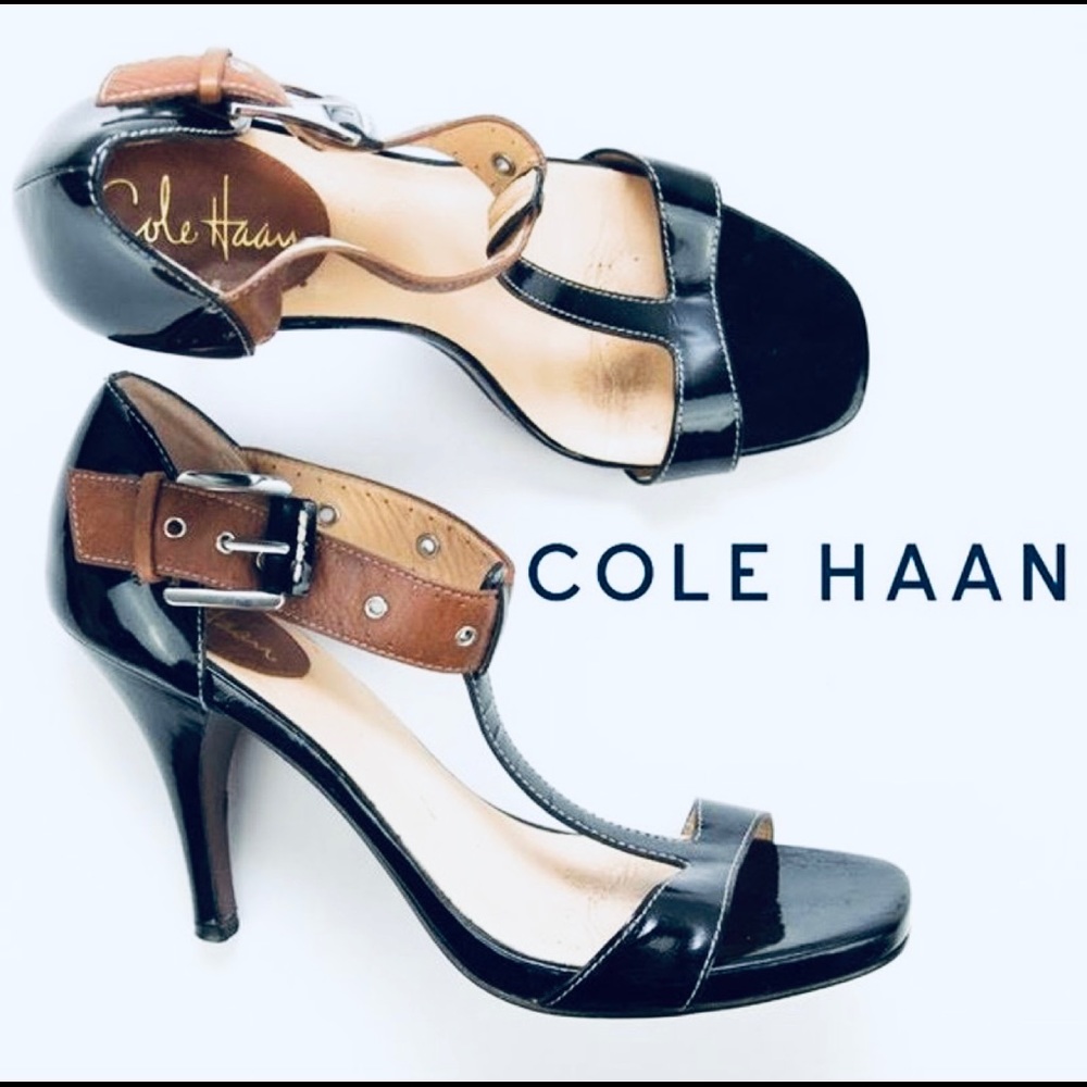 Cole Haan Nike Air Patent Leather Pumps